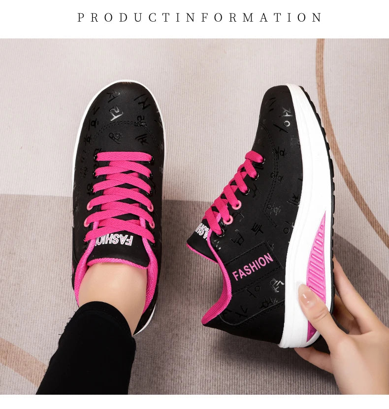Frauen Turnschuhe Mode Frauen Vulkanisierte Schuhe Hohe Qualität Wohnungen Schuhe für Frauen Zu Fuß Plattform Plus Größe Zapatillas Mujer