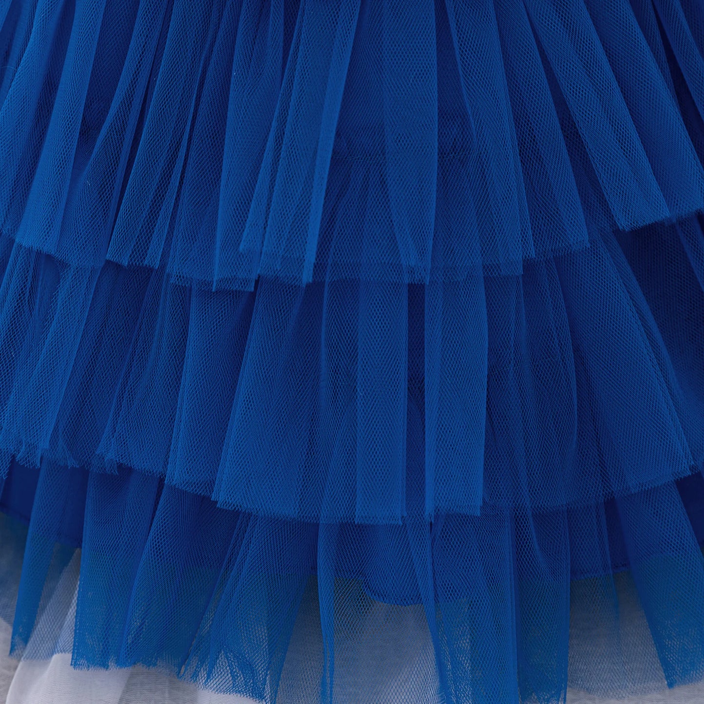 Kinder Abendkleid Pailletten Puffärmel Prinzessin Kleid Mesh Puffed Kleid Geburtstag Party Host Kleid