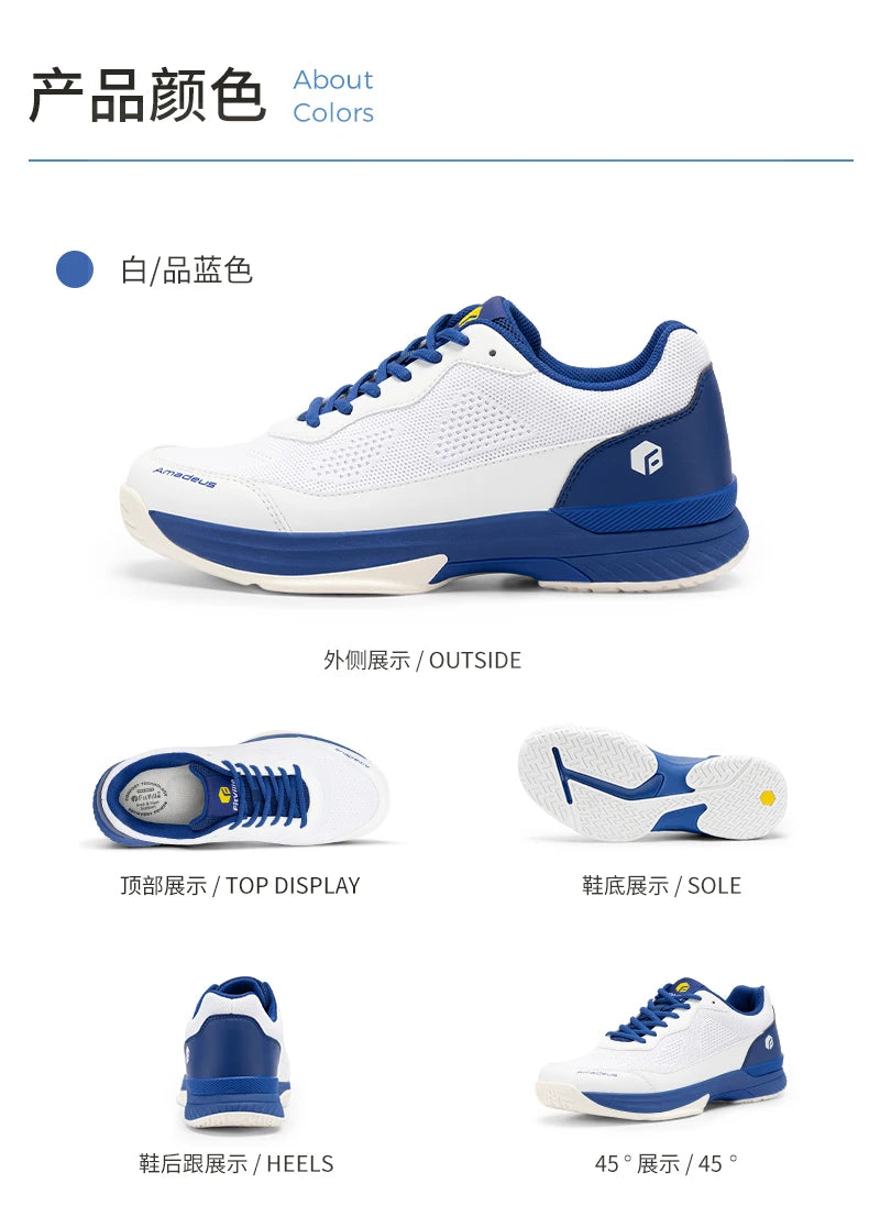 FitVille Professionelle Tennisschuhe für Herren, Soprt-Schuhe, Trainings-Sneaker, rutschfest, schweißabsorbierend, geschwollene Füße, Fußgewölbeunterstützung