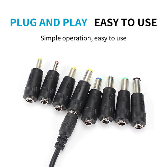 AC DC Adjustable Adapter 12V Volt LED Display Screen Power Supply 220V TO 3V 5V 9V 12V 24V 36V With DC Jack Connector Plug.