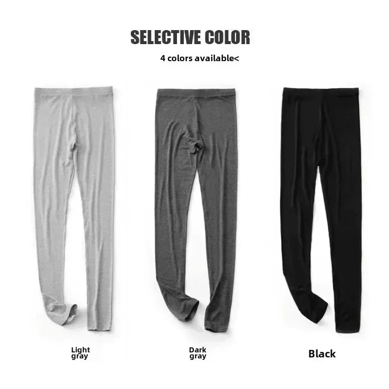 Hoch taillierte, dünne Leggings aus Modal-Baumwolle, Übergröße, Sicherheitshose, elastische Oberbekleidung, Leggings mit mittlerer Taille für Damen