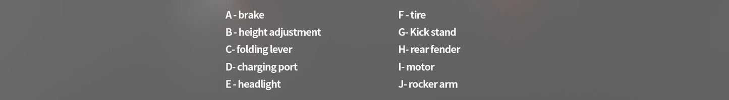 JOYOR S5(ABE)Adult Electric Scooter 500W Motor 48V13AH Battery Foldable E-Scooter 10 Inch Air Tire City Escooter.