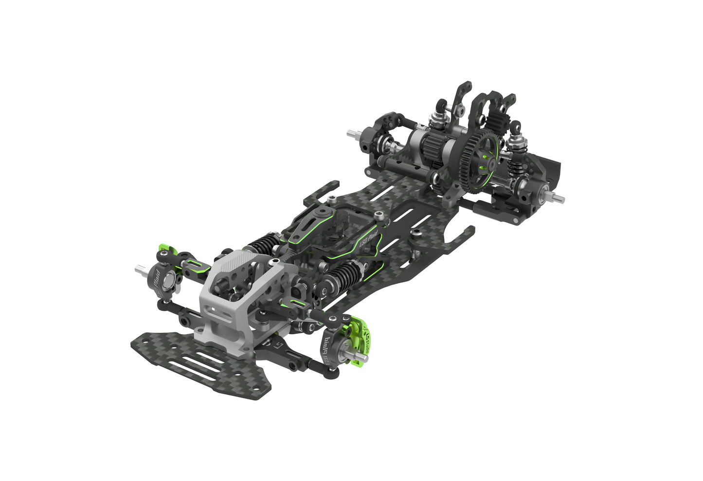 LSD Plaid RC Mini Car 1/24 RC Drift Mosquito Car Frame KIT Lightweight Electric Remote Control Drift Model Toy Holiday Gift