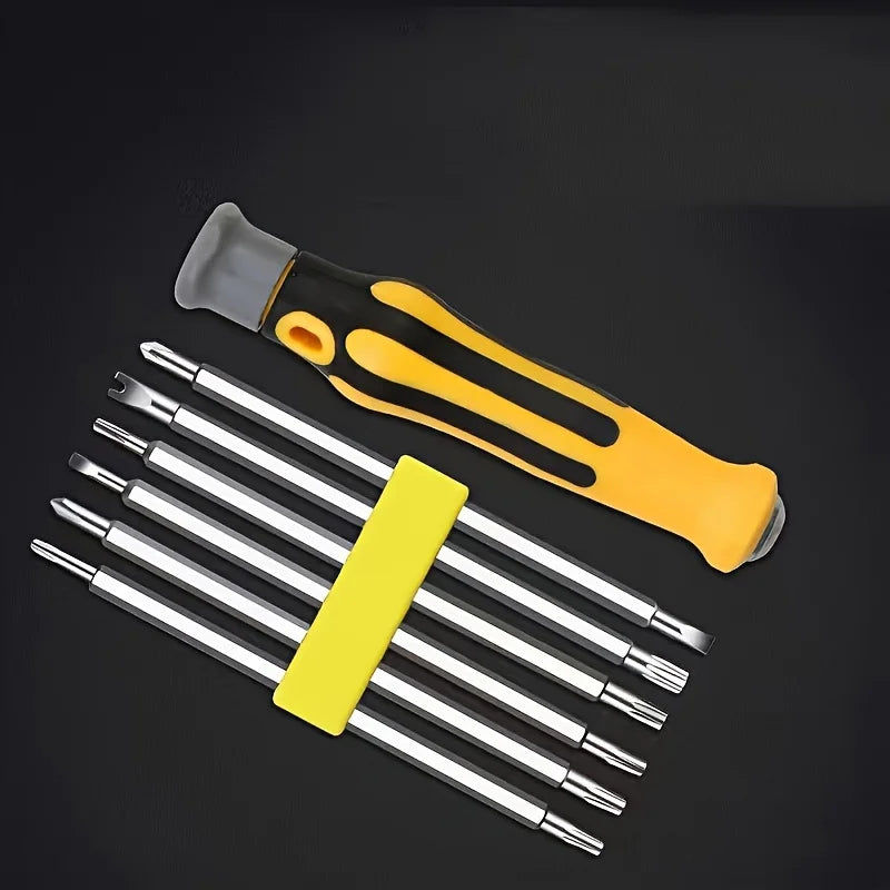 12-in-1-Magnetschraubendreher-Set Kreuz flacher Schrauben dreher kopf Multifunktion ales Präzisions-Hand wartungs werkzeug