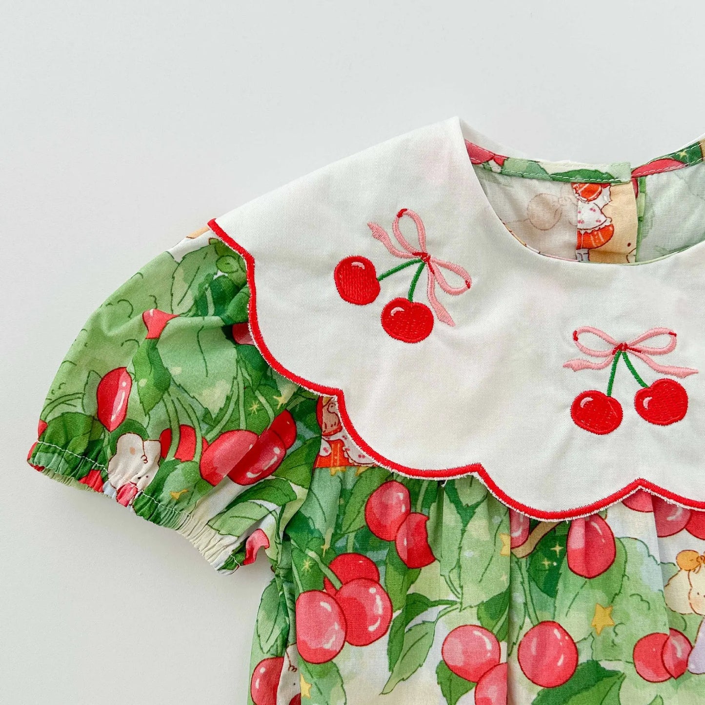 0-2 Jahre Baby Mädchen Kleidung Peter Pan Kragen Kleinkind Mädchen Body & One Piece Bunny Print Baby Mädchen Kleidung