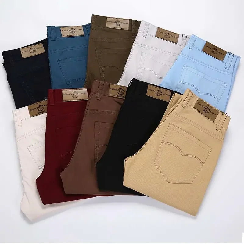 Frühling Sommer männer Hosen Farbe Gerade Bein Hosen Jugend männer Tragen Koreanischen Stil Slims Glättet Silhouette Dünne handel Hosen