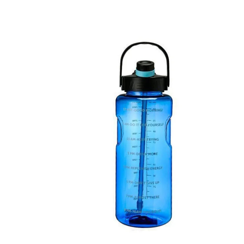 Super-large Capacity Water Cup Student Outdoor Sports and Fitness Shock-resistant and High-temperature Resistant Water Bottle.