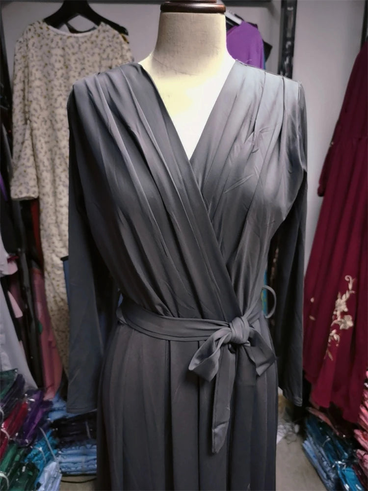 Ramadan Black Abaya Dubai Turkey Islam Muslim Long Dress Kaftan Abayas For Women Kebaya Caftan Robe Femme Musulmane.