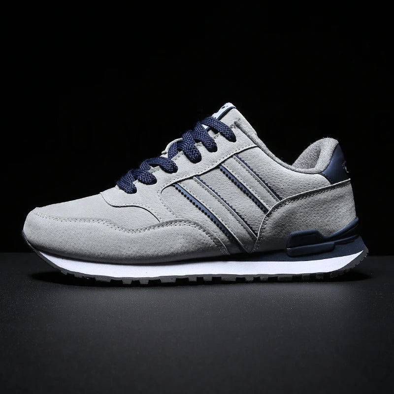 Künstliche Leder Männer Casual Schuhe Männlichen Frühjahr Männer Casual Licht Schuhe Sneakers Lac-up Wohnungen Atmungsaktive Freien Sapato