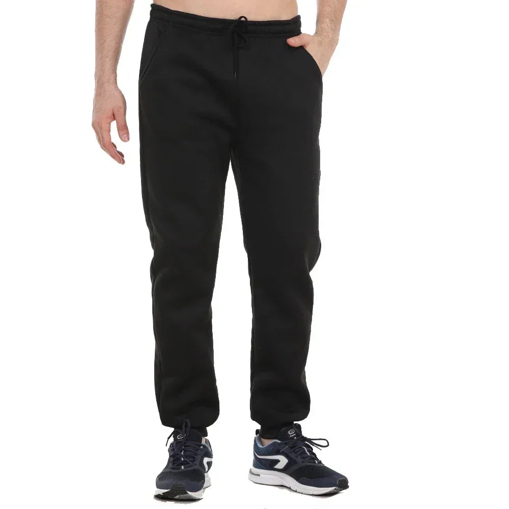 Männer Casual Jogginghose Fleece Sport Hosen Unisex Fashion Solid Lose Hosen Streetwear Herbst Winter Jogging Fitness Hosen