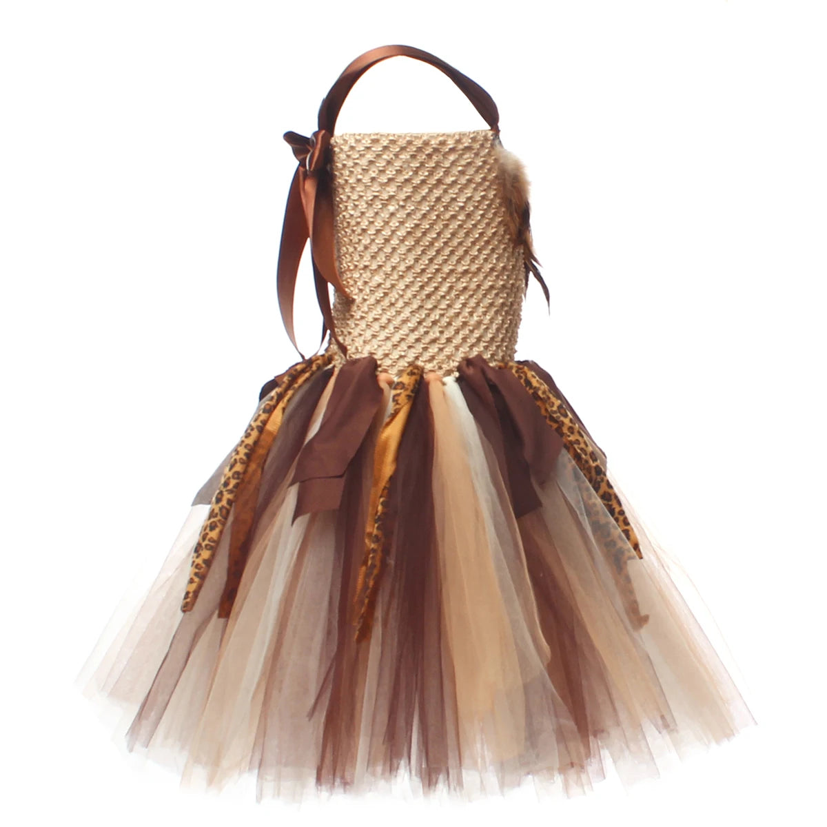 Höhlenmädchen-Kostüm für Kinder, Halloween-Tutu-Kleid, wilder Mann, Baby, Cosplay, Geburtstag, Dschungel, Karneval, Party, Kleider, ausgefallenes Tutus-Outfit