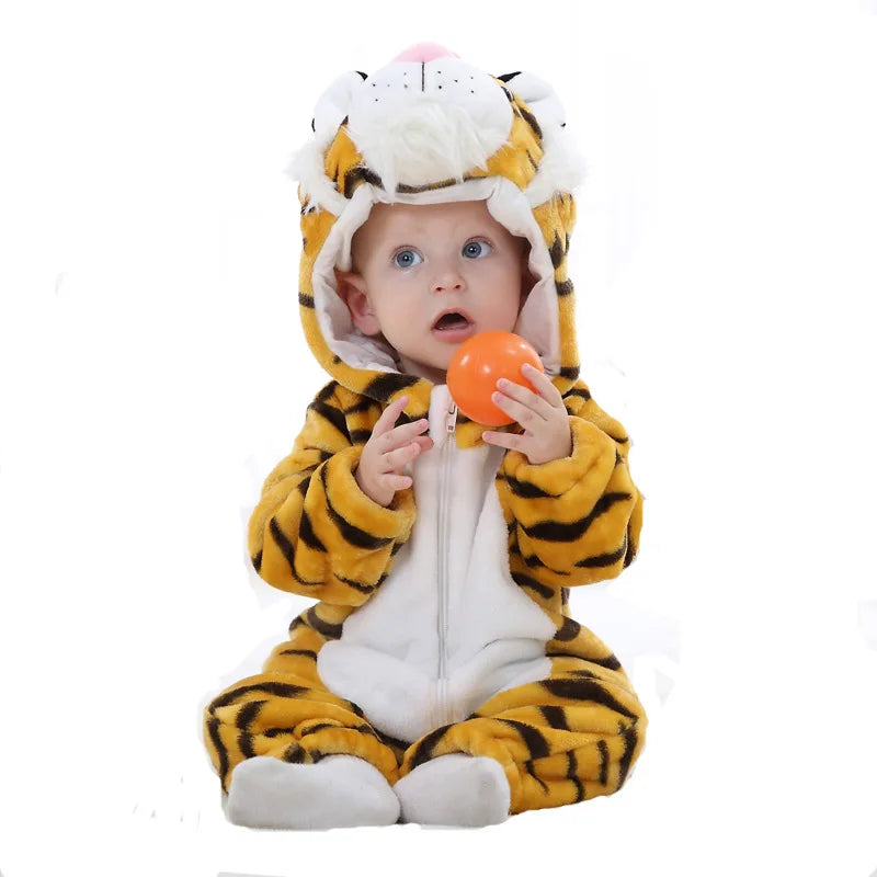 Winter Neue Baby Strampler Jungen Mädchen Patchwork Dicke Plus Samt Overalls Winddicht Mit Kapuze Overalls Schneeanzug Ein Stück Body