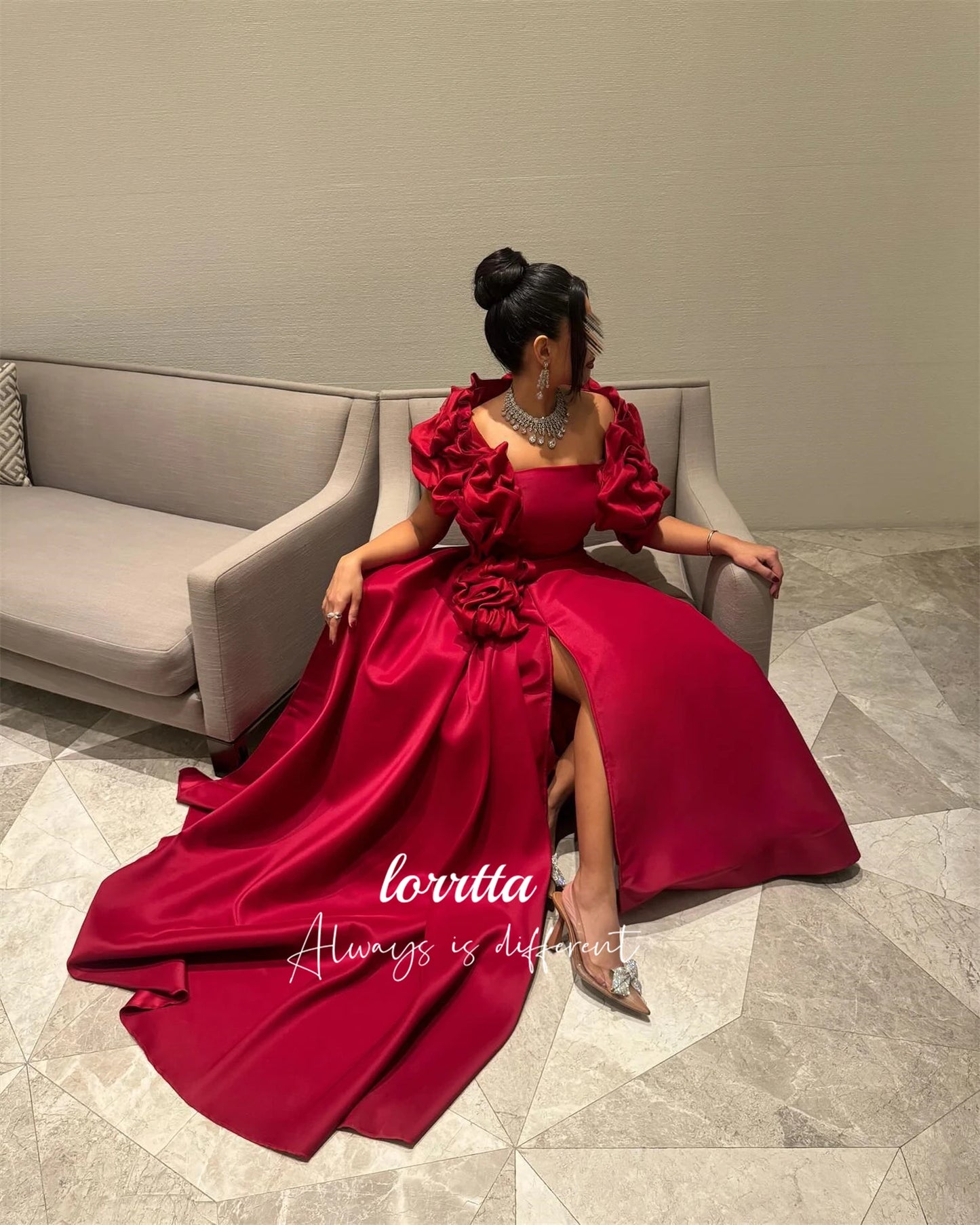 Loretta Maßgeschneiderte Robe Abendkleid Robes De Cocktailkleider Formelle Kleider Frau Elegantes Damenkleid Party Besondere Anlässe