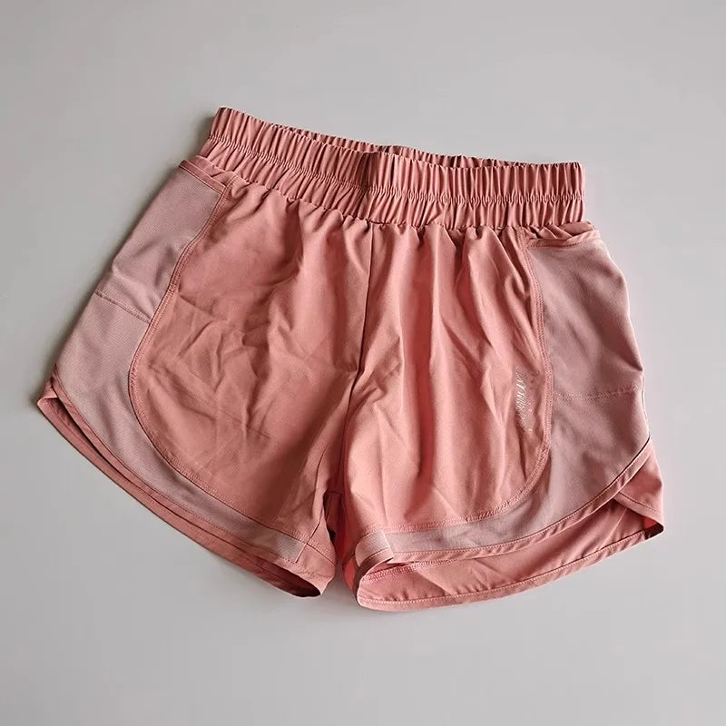 Women's High-Waist Breathable Yoga Shorts Fitness Shorts Running Shorts Cycling Shorts Sports Shorts Summer Workout Gym Shorts