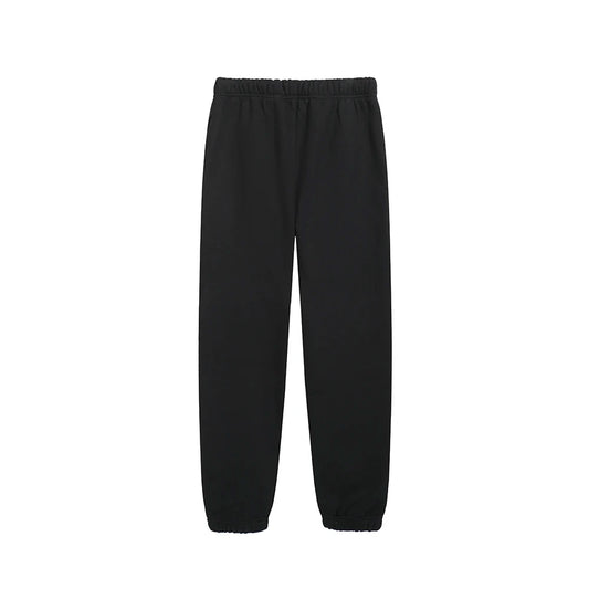 Fashion Streetwear Double Line Letter Print Sweatpant Top Quality Thick Fleece Drawstring Casual Pant Men Women Loose Sweatpants.