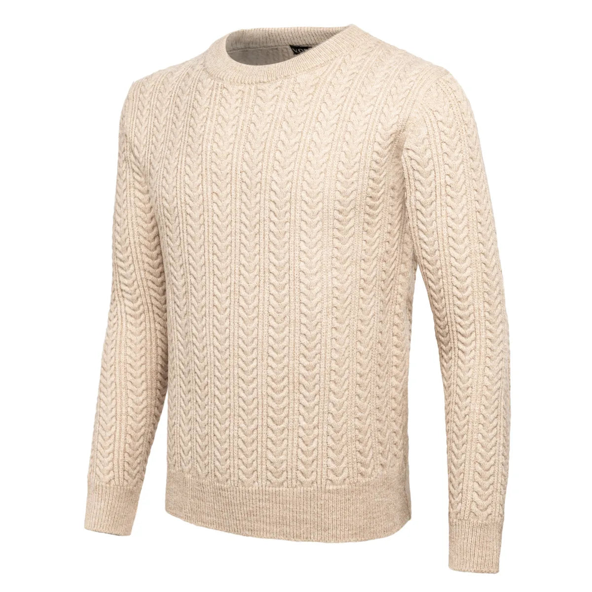 VOBOOM Men's Casual Slim Fit Basic Tops Knitted Lightweight Crewneck Twist Sweaters Turtleneck Pullover Sweater