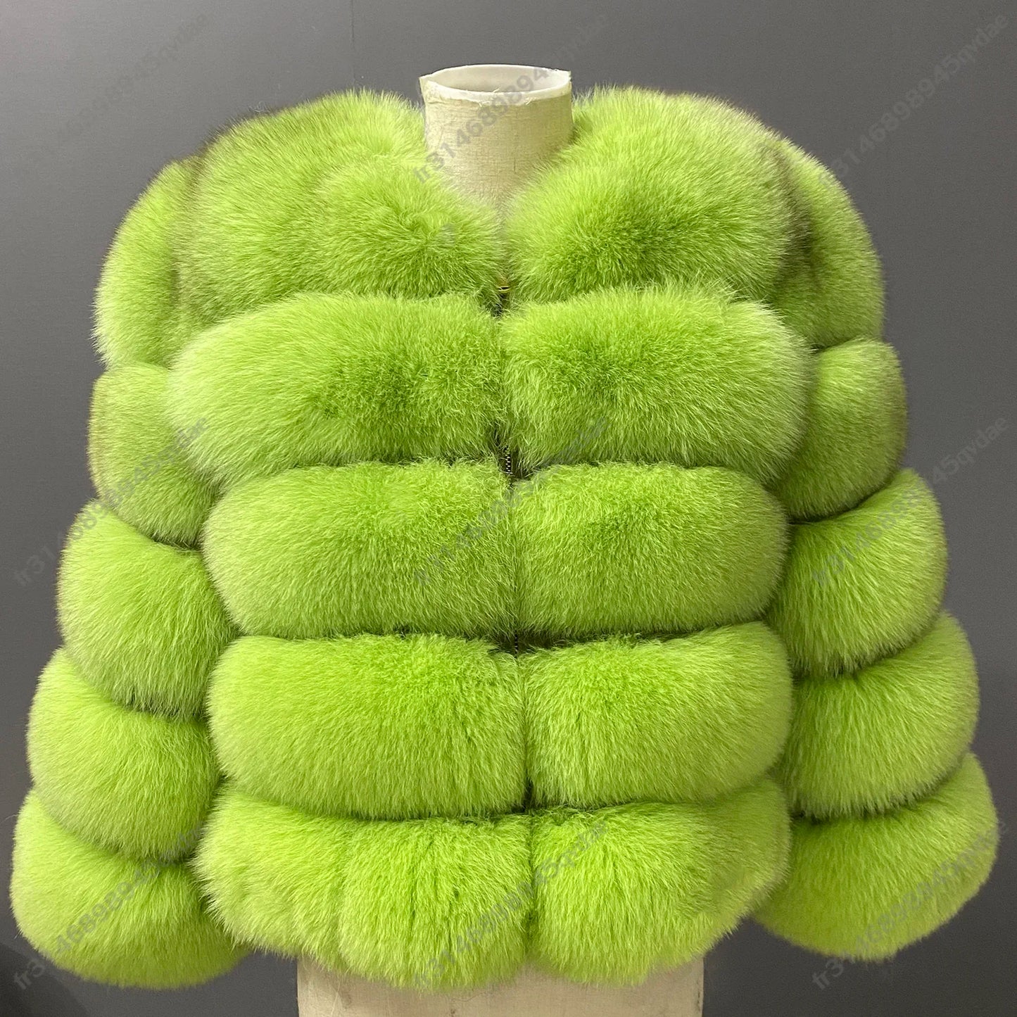 Damen Pelzmantel Damen Fuchspelzmantel Natürlicher Fuchsmantel Damen Werbeartikel Original echte europäische und amerikanische Modelle