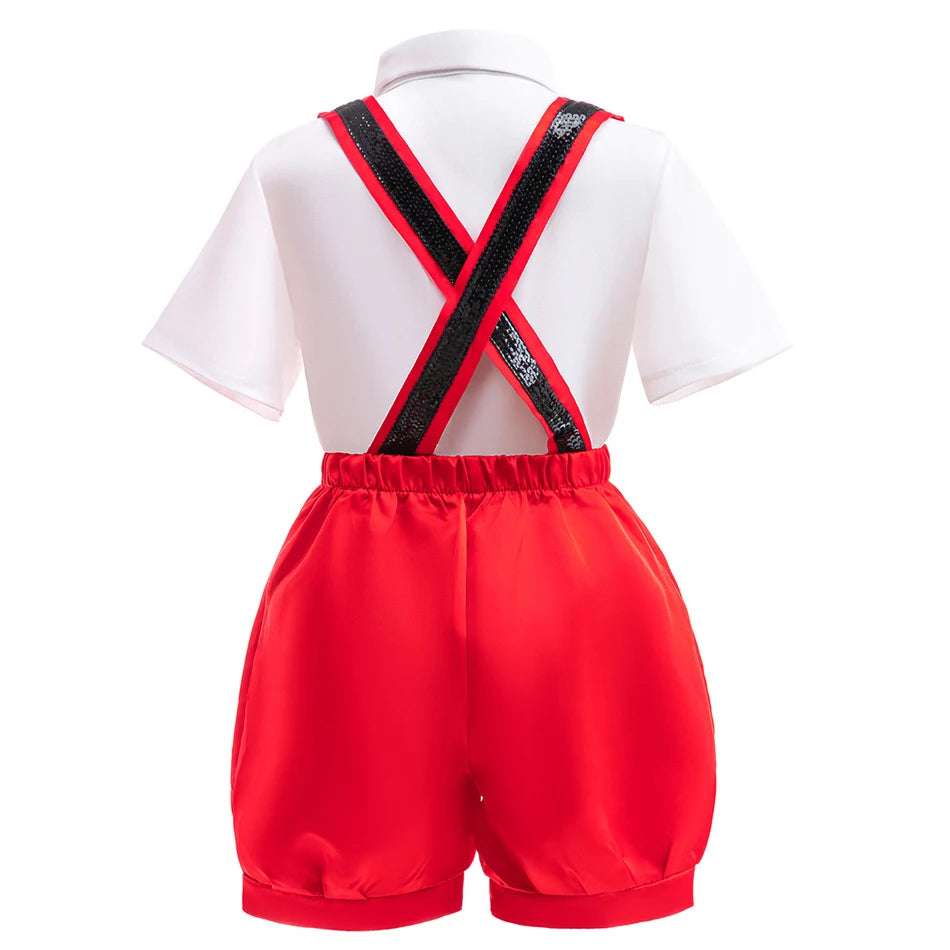 Disney Mickey Minnie Maus Polka Dot Cosplay Baby Mädchen Jungen Kostüm Kinder Maskerade Kleidung Kinder Halloween Karneval Kleid