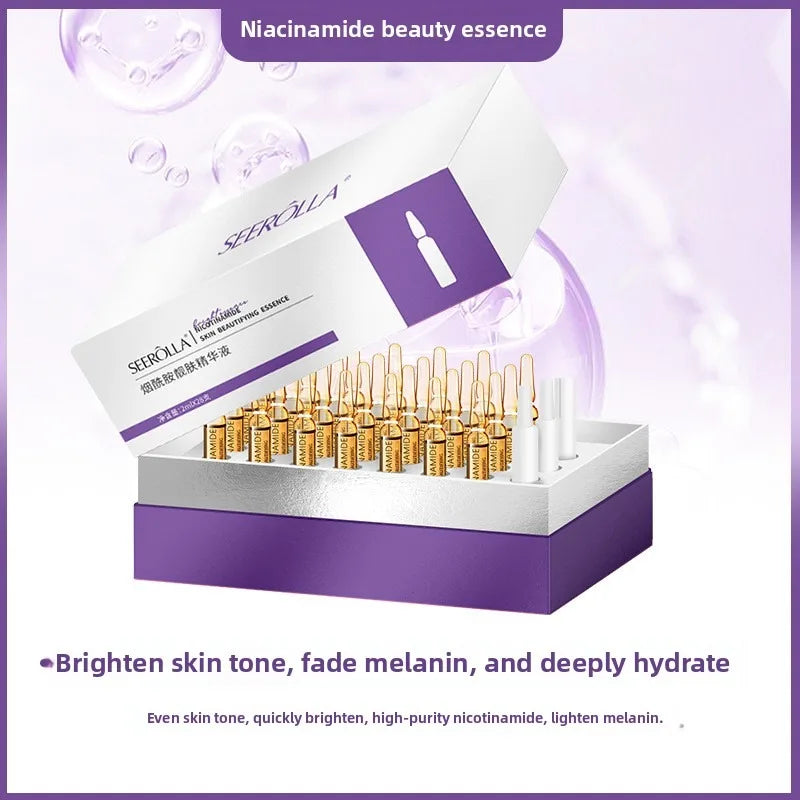 Hyaluronic Acid Serum Anti-Aging Moisturizing Shrink Pores Hydrating Whitening Essence For Microneedle Instruments Skin Care