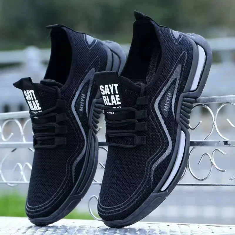Männer Tennis Schuhe 2025, Heißer Verkauf Atmungsaktive Nicht-slip Plattform Mode Neue Koreanische Laufschuhe Schwarze Turnschuhe Schuhe für Outdoor