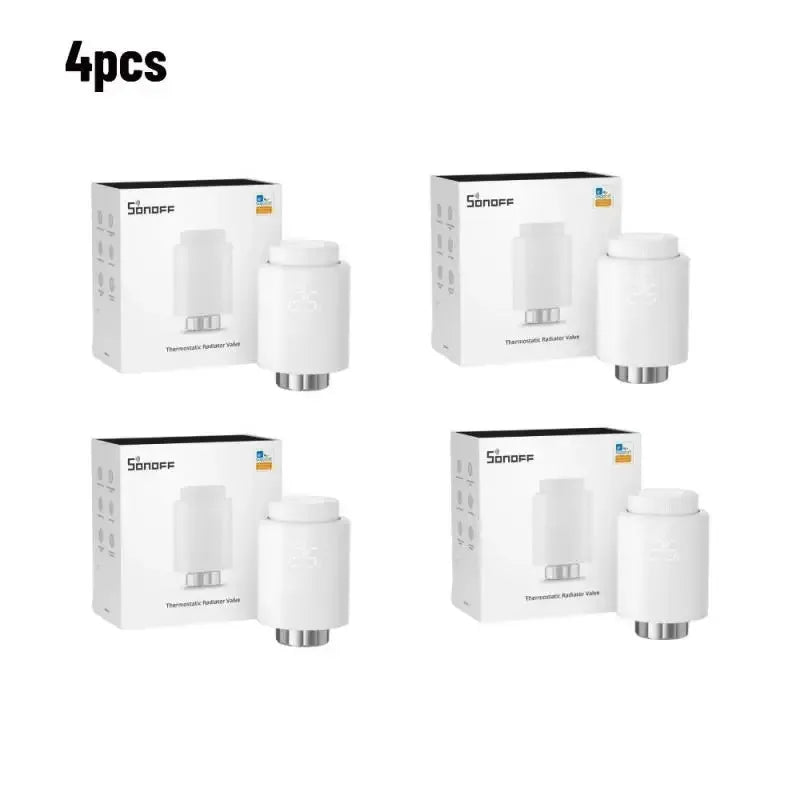 SONOFF TRVZB Zigbee Thermostatic Radiator Valve Smart Home Temperature Controller Remote Control Via Ewelink Alexa Google ZHA