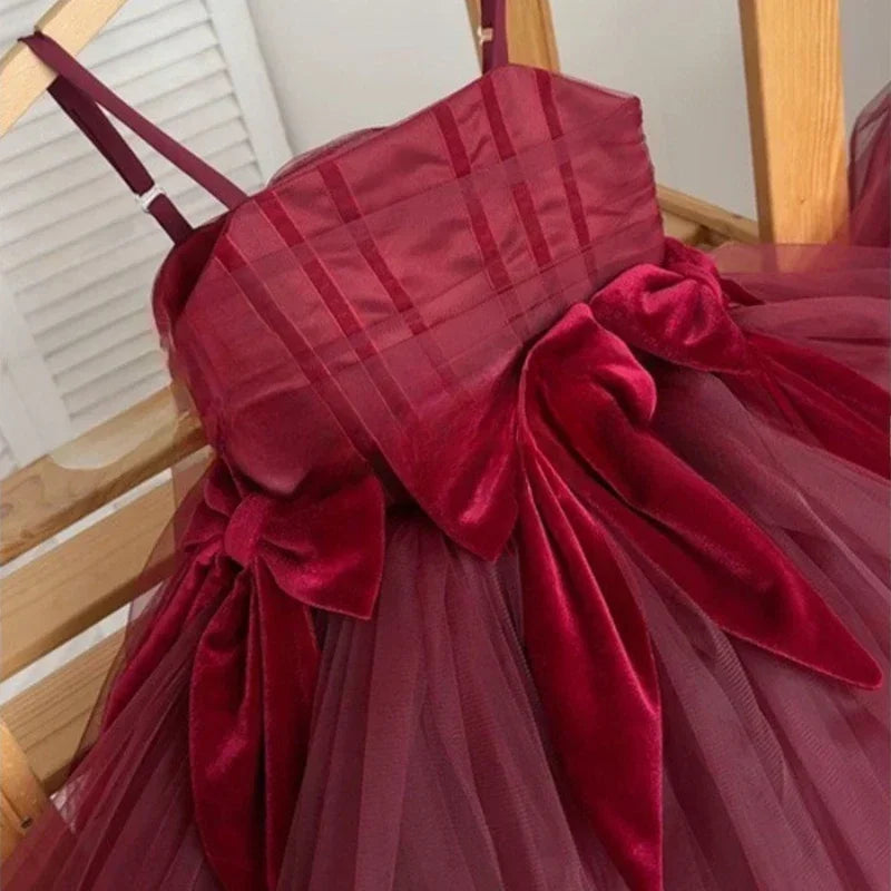 Mädchen Sling Prinzessin Kleid Kinder Kleid Neue Geburtstag Party Outfit Formelle Veranstaltung Passende Leistung Tragen Kleider