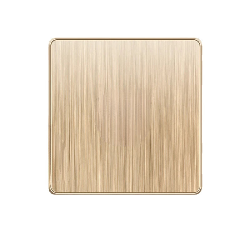 Gold 13A UK Stecker USB Steckdose, Haushalt elektrische licht schalter, universal 5 loch Dual Buchse mit USB Ladegerät, AC110-250V