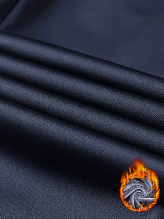 Winter Warm Fleece Thicken Suit Pants Men Straight Business Work Thick Flocking Plush Long Formal Trousers Male Plus Size 29-40.