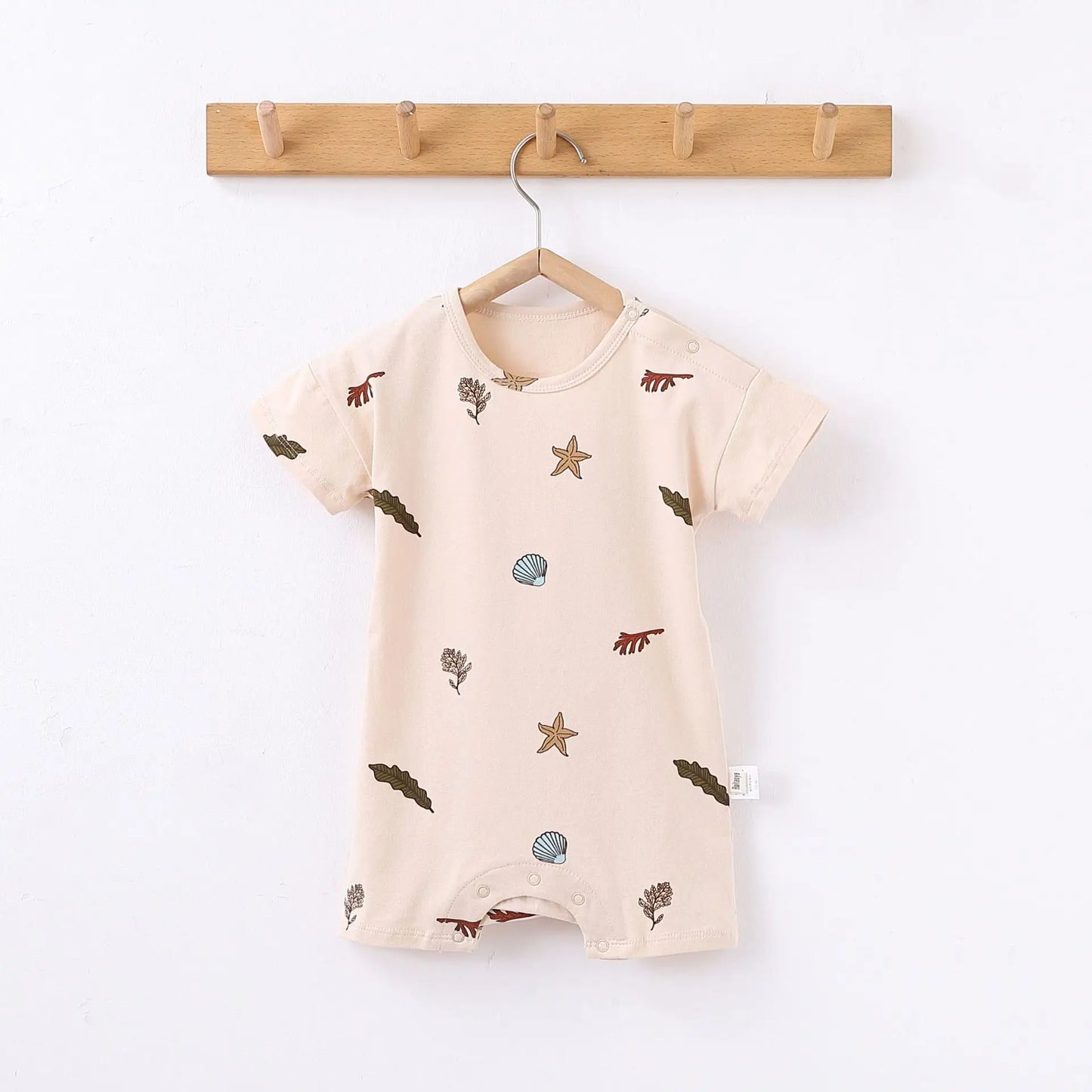 0-24M Newborn Kid Baby Jungen Mädchen Kleidung Drucken Baumwolle Romper Nette Süß Einem Stück Overall Sommer Neue geboren Outfit