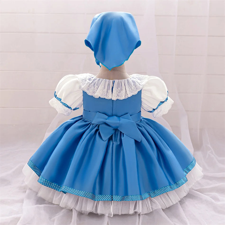 Mädchen Martha Cosplay Prinzessin Kleid Kleinkind Cartoon Bär Bühne Leistung Kleidung Kinder Karneval Party Maskerade Kleidung