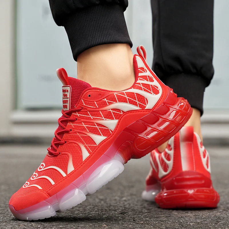 Mode Atmungsaktive männer Casual Schuhe Komfortable Nicht-slip Mann Zu Fuß Turnschuhe Designer Leichte Männliche Jogging Sport Schuhe