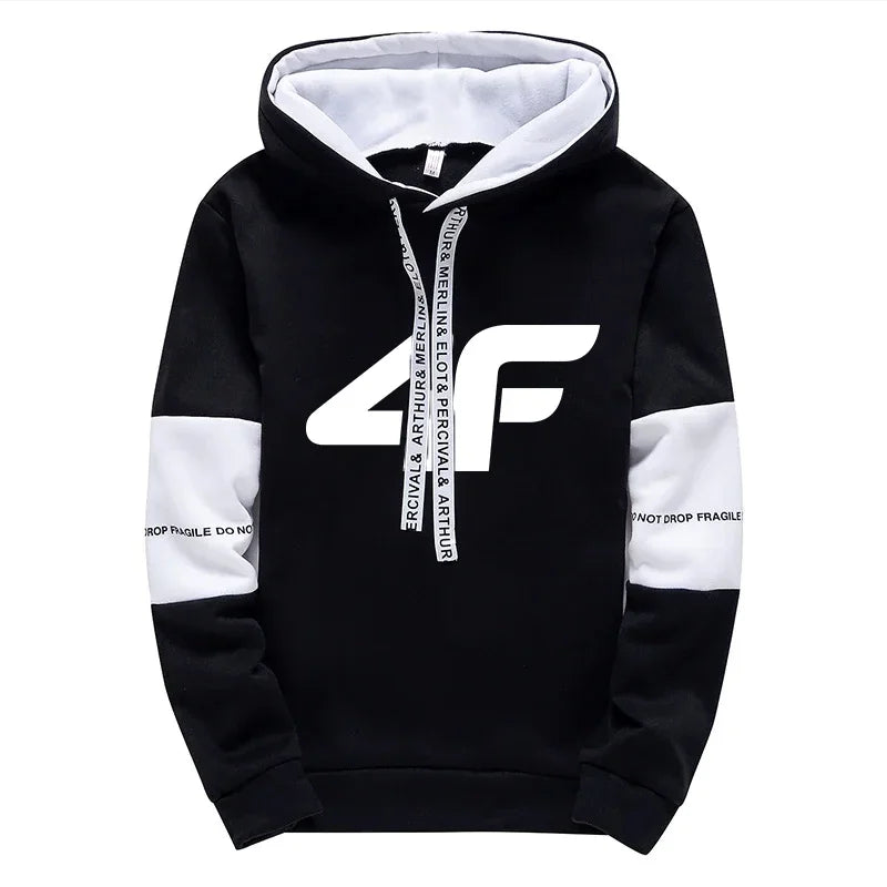 Sport Hot Sale Herren-Trainingsanzug mit Kapuze, langen Ärmeln, lässige einteilige Sweatshirts und tägliche Jogginghosen, bequemes Outdoor-Joggen