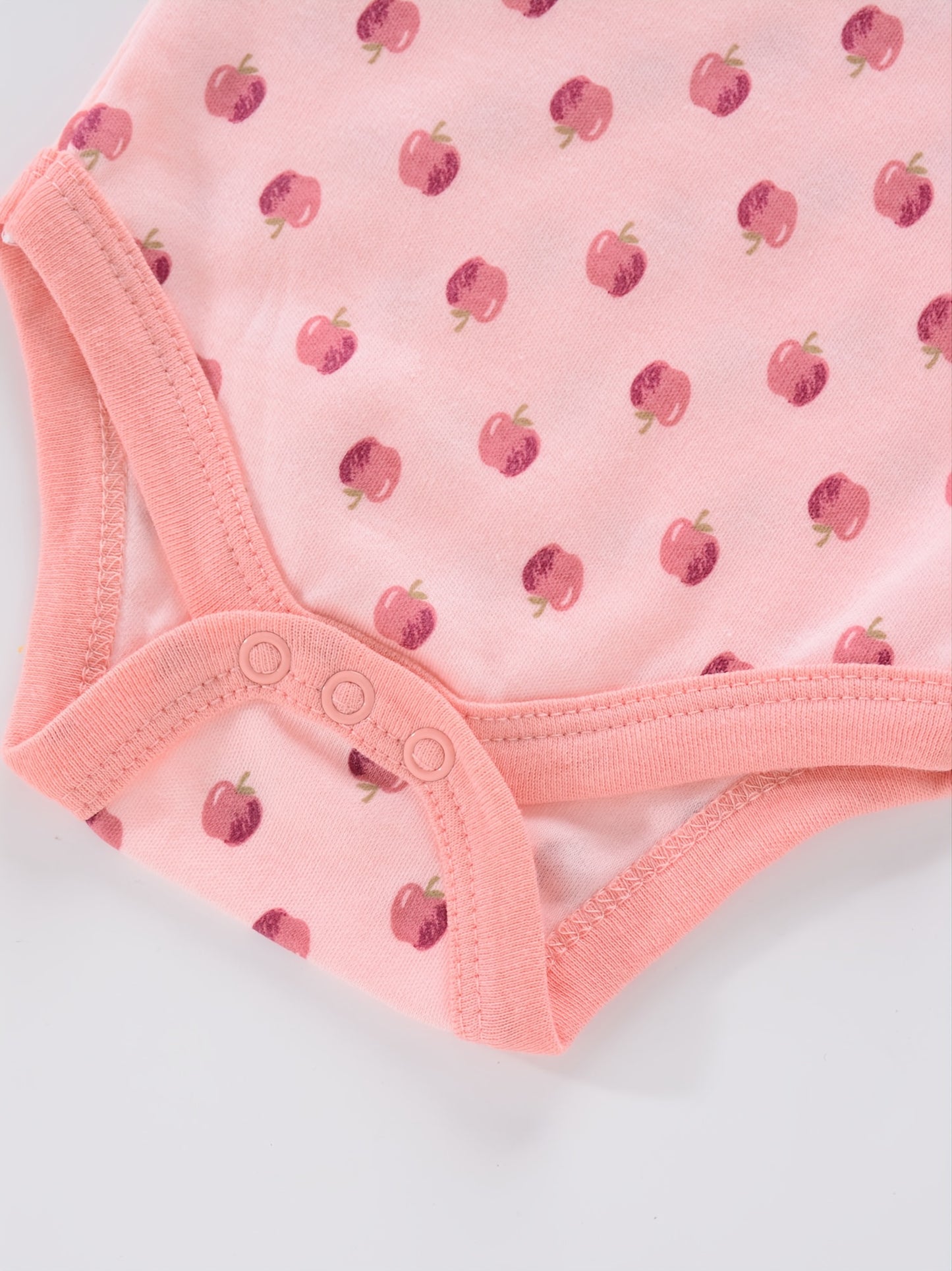 4PCS Neugeborenen Strampler Kurzarm Rundhals Cartoon Tier Blumen Drucken Body Onesies Für Baby Jungen Und Mädchen Kleidung