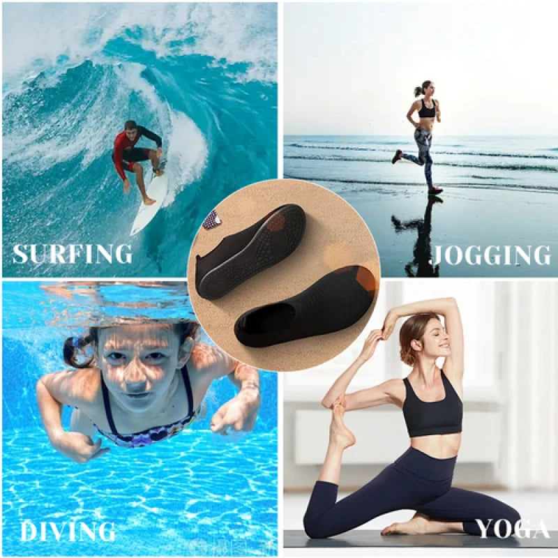 2024 neue Strand Wasser Schuhe Unisex Strand Schnell Trocknend Atmungsaktive Schwimmen Hausschuhe Sommer Anti-slip Casual Sport Wasser turnschuhe