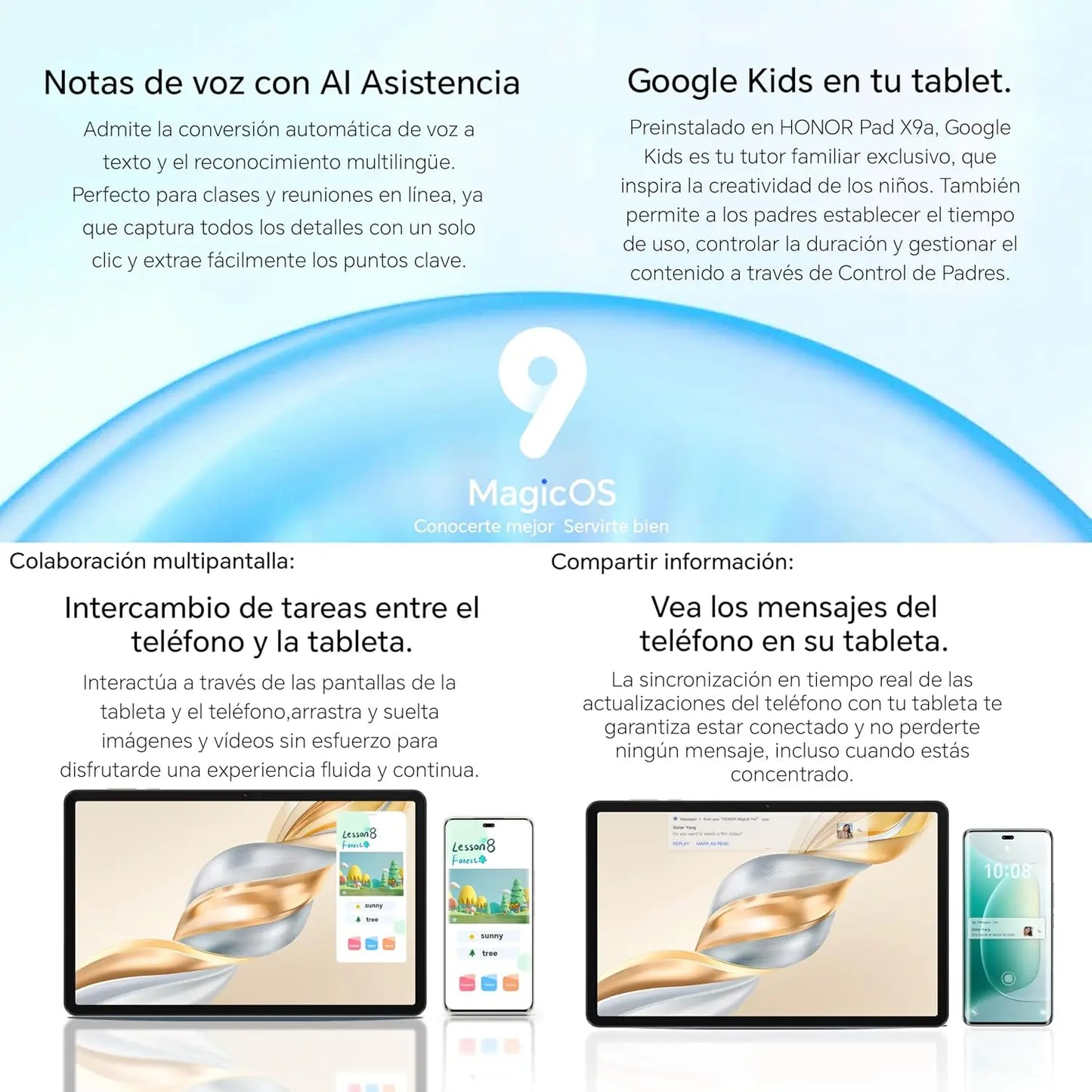 HONOR Pad X9a 11.5 Inches, 120Hz 2.5K Display, 6GB/128GB WiFi, 8300mAh Battery Tablet without Charger Qualcomm Snapdragon 685.