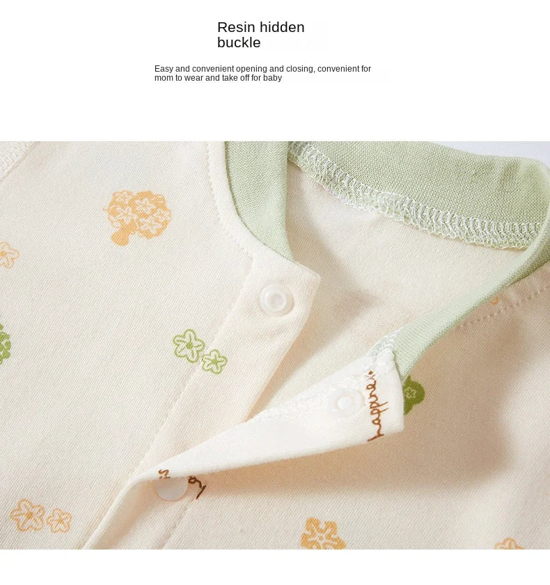 Baby-Body, Baumwolle, bedruckt, langärmelig, für Jungen und Mädchen, für Kleinkinder, Komfort, Creeper, Einteiler, Frühling und Herbst