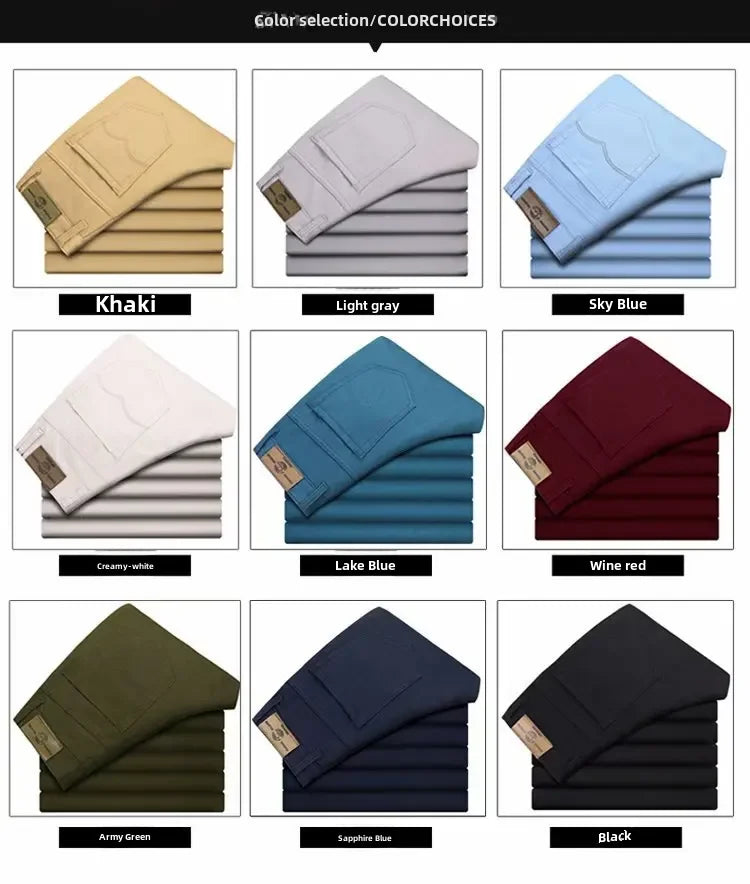 Frühling Sommer männer Hosen Farbe Gerade Bein Hosen Jugend männer Tragen Koreanischen Stil Slims Glättet Silhouette Dünne handel Hosen