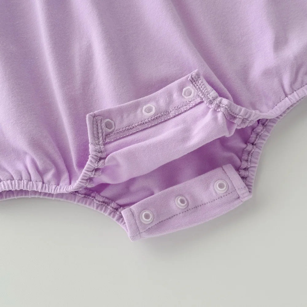 0-2Y Sommer Baby Mädchen Kleidung Kleinkind Mädchen Body & Einteilige Tulpe Stickerei Kleidung Mit Hut