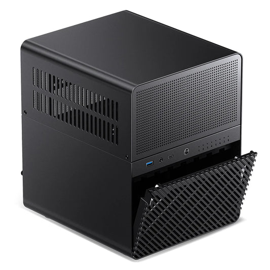 Jonsbo N3 NAS ITX Mini Case All-In-One Aluminum Office Desktop Chassis 8 Hard Disk Location Support 250mm Graphics Card PC Case.