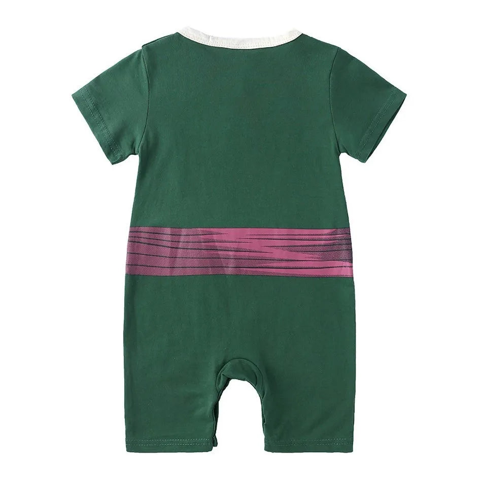 0-2 Jahre Baby Junge und Mädchen Strampler Neugeborenen Sommer Kurzarm Overall Baby Anime Cartoon Baumwolle Cosplay Kostüm