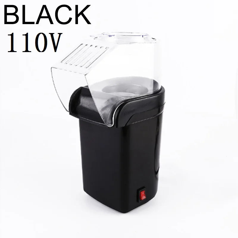 Oil-free air Corn machine,Pipoqueir eletrica hot air machine Mini Popcorn maker machine-1200W Household Healthy home kitchen