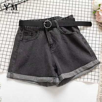Chic High-Waisted Denim Shorts for Summer Vibes! Perfect for Every Casual Look! 🌞👖 #Fashion #SummerStyle.