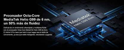 Blackview Active 8 Pro Rugged Tablets Android 14 10.36" 2.4K Display Helio G99 16GB 256GB Tablet PC 22000mAh.