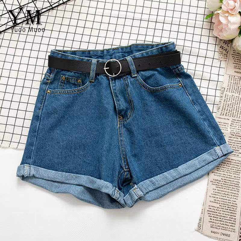 Chic High-Waisted Denim Shorts for Summer Vibes! Perfect for Every Casual Look! 🌞👖 #Fashion #SummerStyle.