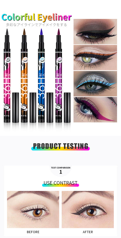 Hot Sale Makeup Black Liquid Eyeliner Waterproof Make Up Beauty Cosmestics Eye Liner Pencil Pen 8862#.