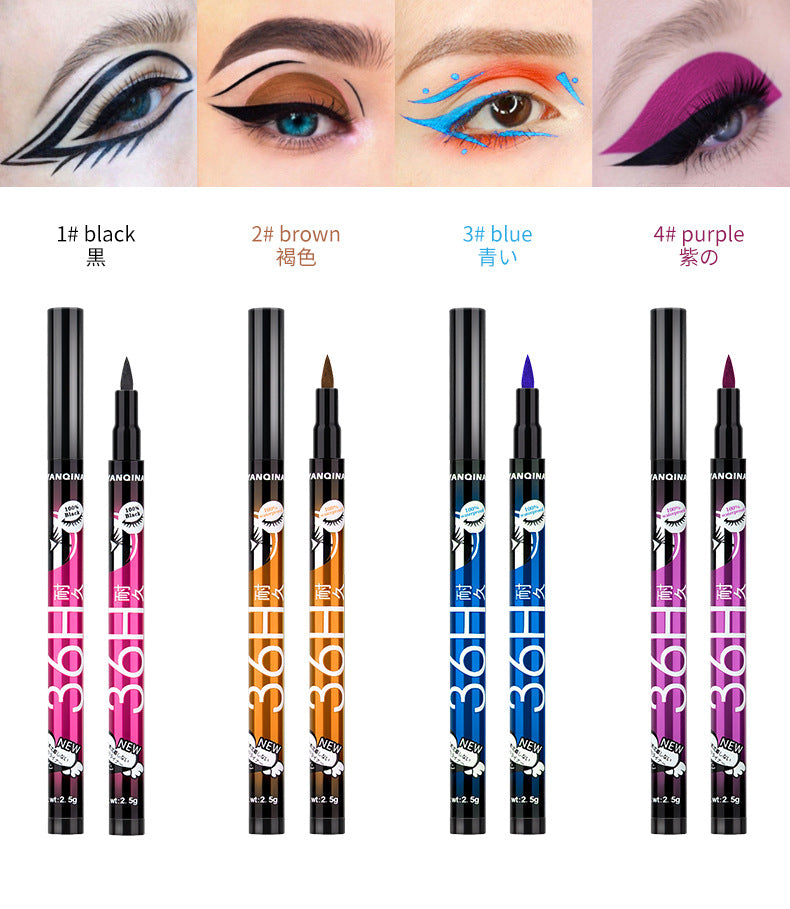 Hot Sale Makeup Black Liquid Eyeliner Waterproof Make Up Beauty Cosmestics Eye Liner Pencil Pen 8862#.