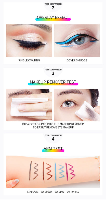 Hot Sale Makeup Black Liquid Eyeliner Waterproof Make Up Beauty Cosmestics Eye Liner Pencil Pen 8862#.