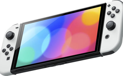 Nintendo Switch OLED Model 7 Inch Screen Joy‑Con Handle Enhanced Audio Adjustable Console Stable TV Mode Video Game.