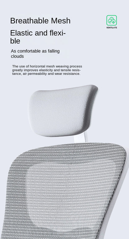 UVR Mesh Personal Bürostuhl, bequemer, ergonomischer Design-Sessel, Möbellift, verstellbarer Liegestuhl, Gaming-Computerstuhl