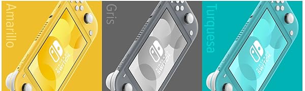 Nintendo Switch Lite Handheld Game Console Lightweight and Portable Built in Joy Con Controller Multiple Color Option.